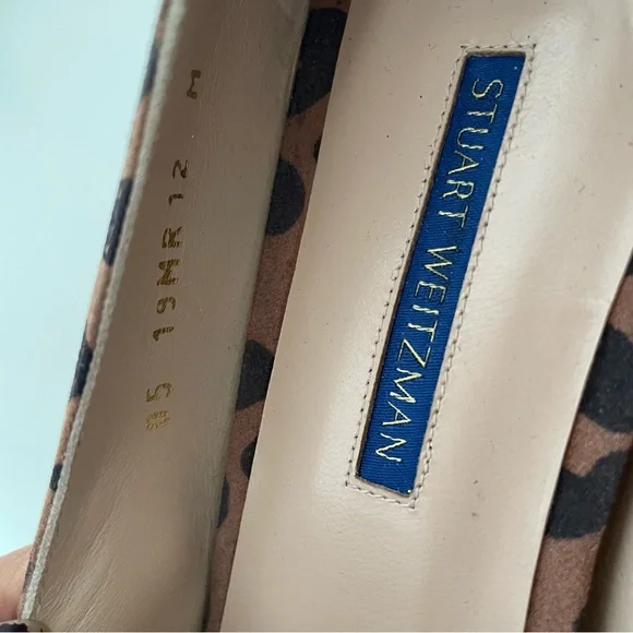 Stuart Weitzman Leopard Print Heels - Picture 9 of 10